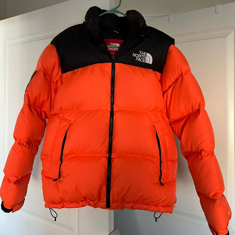 Supreme The North Face Nuptse Orange